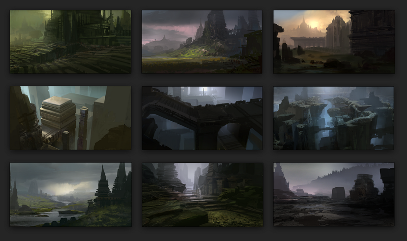 Illustration for article titled The Pretty Paintings Of PS3 Artist's "Ico-Inspired" Project